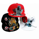 Adjustable Crane Embroidered Baseball Cap