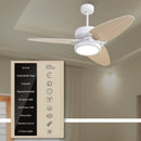 Light Pro 52 In. LED Indoor White Smart Ceiling Fan With Remote Control