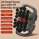 Rechargeable Multi-Head Fascia Gun Muscle Massager