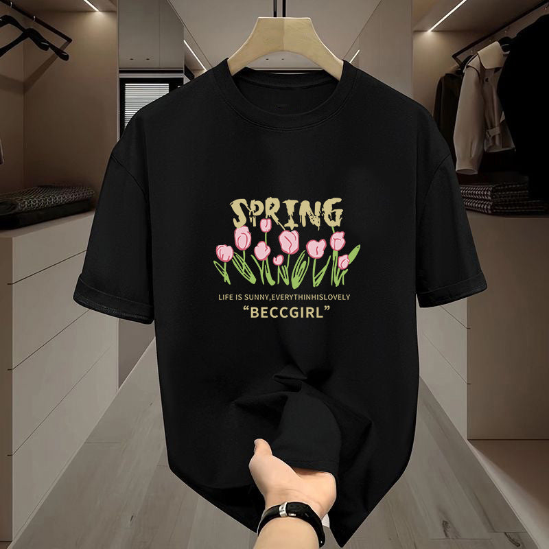 Trendy American high street summer T-shirt