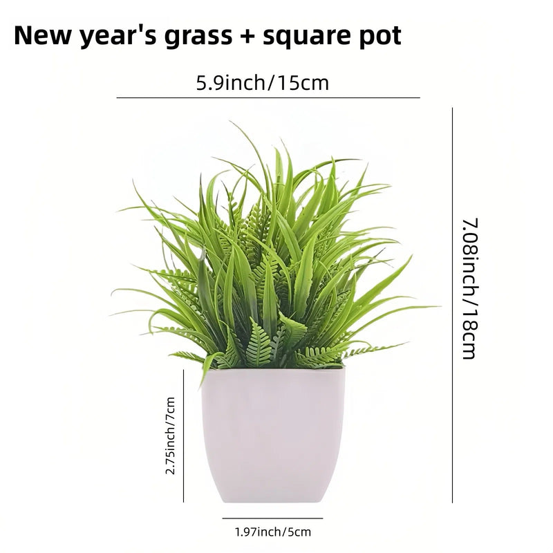 Simulation of small potted plants
