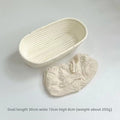Natural Rattan Bread Fermentation Basket with Cloth Cover