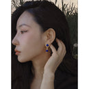 Rarely-seen vintage Mediterranean earrings