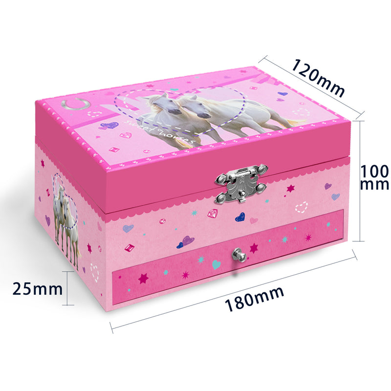 Cute Pony Unicorn Music Box