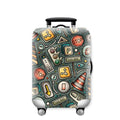 Luggage Protective Cover Elastic Thickening And Wear-resistant Printed Dust Cover 18-32 Inch