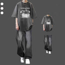 Short-sleeved T-shirt Men's Summer Suit