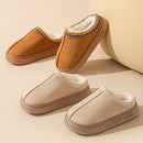 Imitation Deerskin Home Slippers with Thick Sole