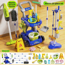 Children play house with mops