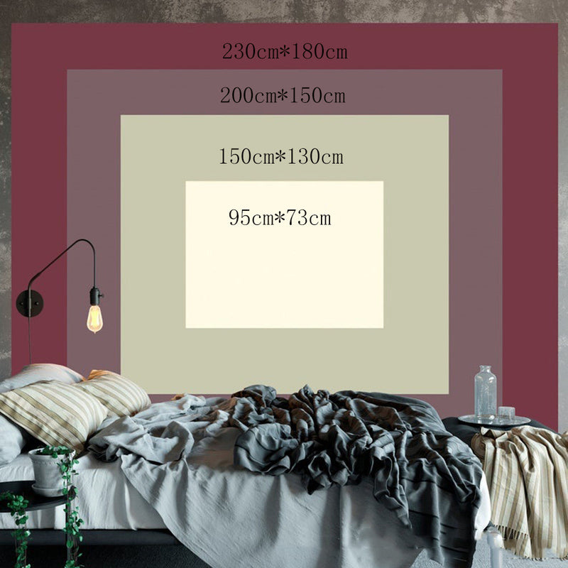 Modern Moon Print Tapestry Background Fabric