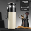 Tea-water separation thermos