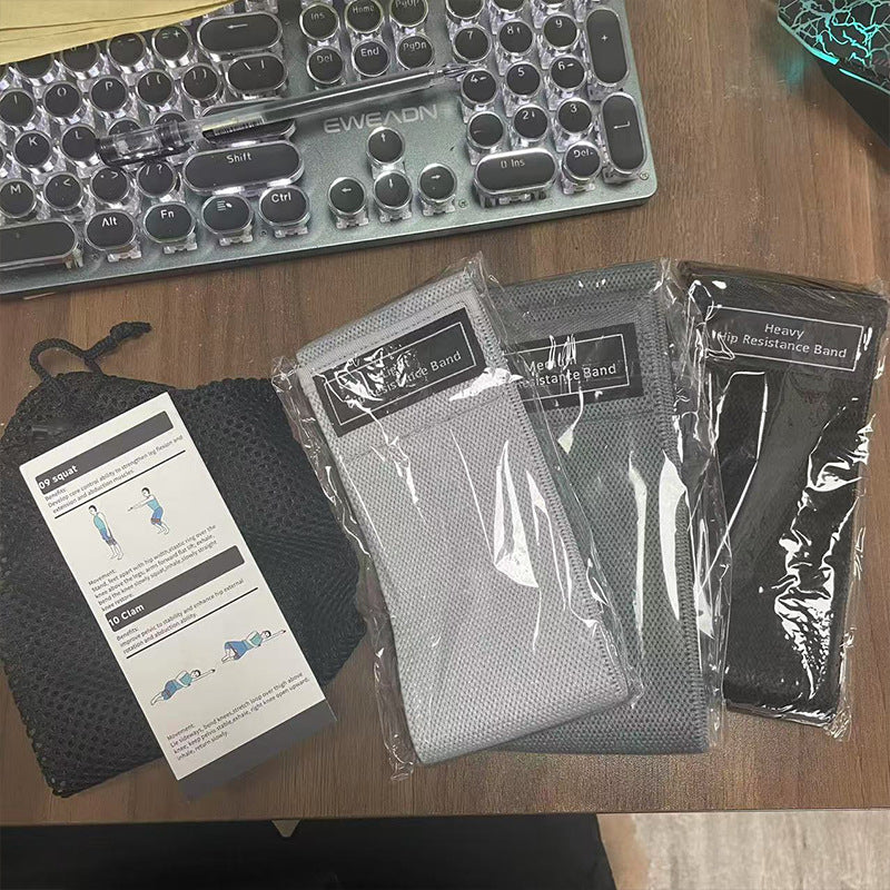 Elastic Fitness Resistance Band for Yoga and Hip Training