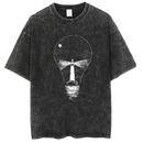 Washed and distressed T-shirt