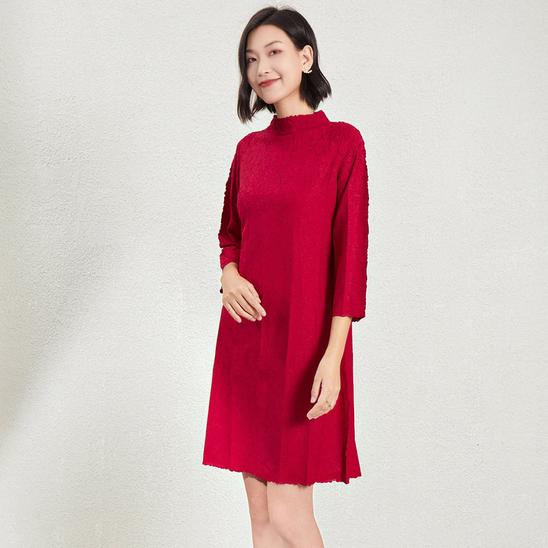 Fashionable Stylish Thin Long Sleeve Dress