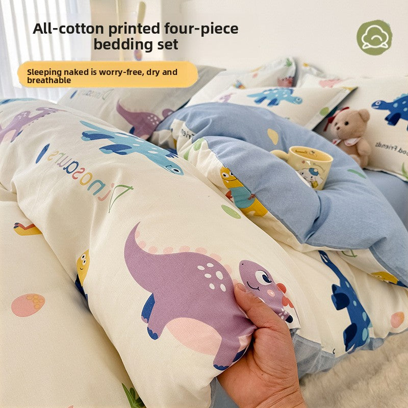 Cotton bed set