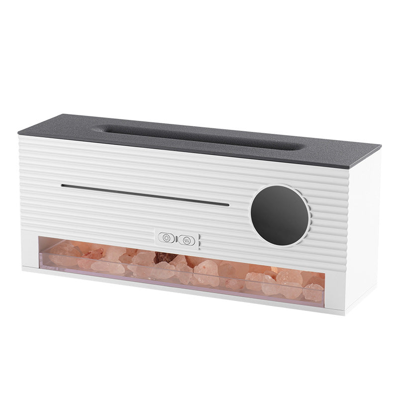 Simulation Flame Rock Aromatherapy Humidifier