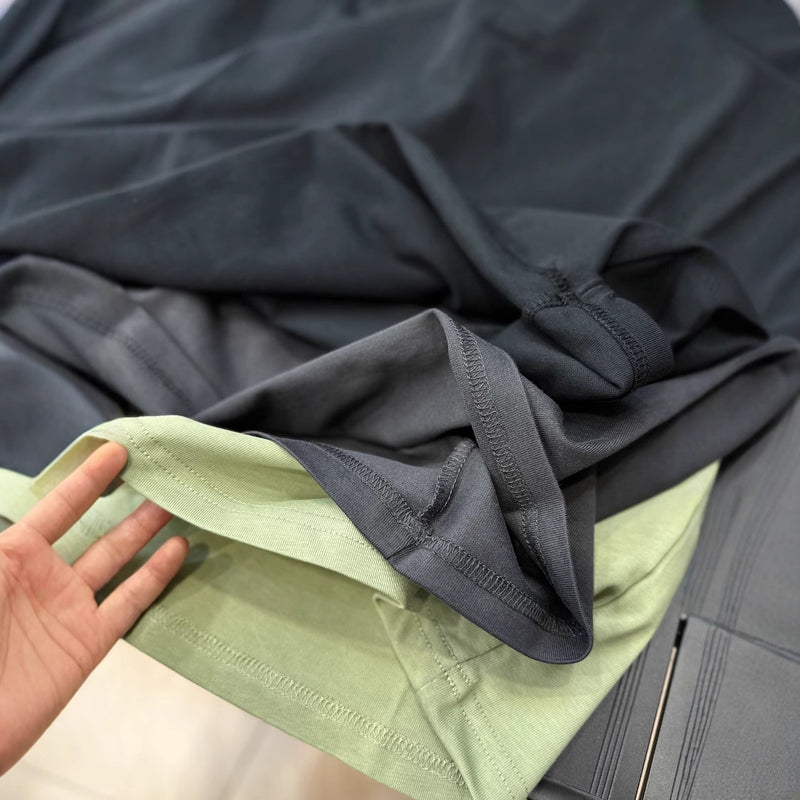 Retro Letter Print Casual Cotton T-shirt