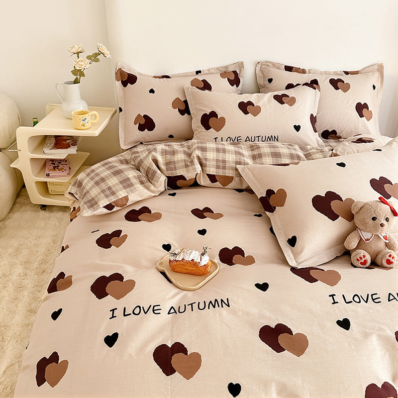 Cotton bed set