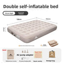 Inflatable mattress for outdoor camping folding bed