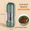 Foldable Portable Dog Drinking Cup with Light