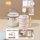 Electric Insulated Lunch Box with Heating and Microwave Safe