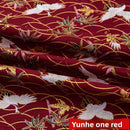 All-cotton Japanese-style gold-embossed fabric