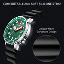 Luxury Brand Men Fashion Quartz Watches Male Silicone Strap Sport Waterproof Wristwatches Calendar Clock Relogio Masculino