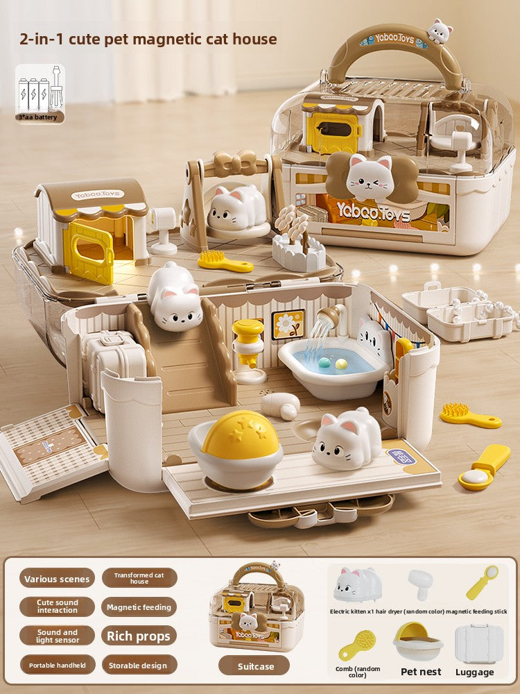 Simulated Electric Pet House for Kittens