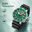 Luxury Brand Men Fashion Quartz Watches Male Silicone Strap Sport Waterproof Wristwatches Calendar Clock Relogio Masculino