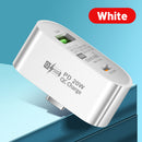 Type-C HUB extender elliptical splitter phone charger car charger USB pd20w charging adapter - TrendTrove