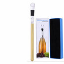 Wine Bottle Cooler Stick Stainless Steel Wine Chilling Rod Leakproof Wine Chiller Beer Beverage Frozening Stick Bar Tools