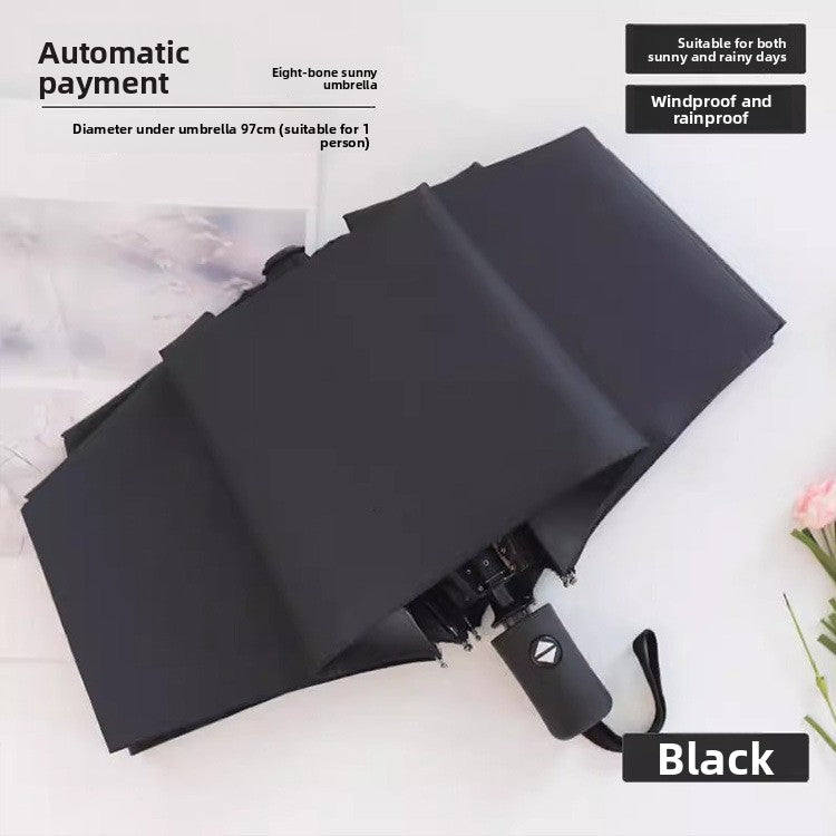 72-Bone Automatic Folding Umbrella