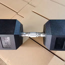 Iron core hexagon coated dumbbell home fitness equipment 1kg weight coated pure iron gym fixed