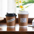 Single-use coffee, milk tea and soy milk paper cups