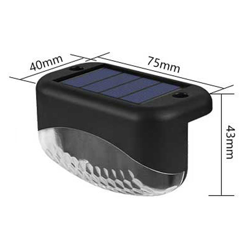 Polycrystalline Silicon Solar Stair Lamp Outdoor