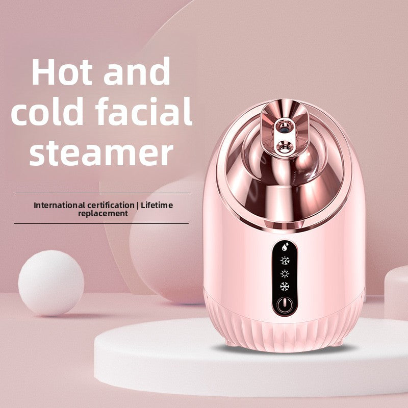 Hot Cold Spray Face Steamer Nano Hydration