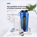 Stainless steel transparent scale window shaker cup