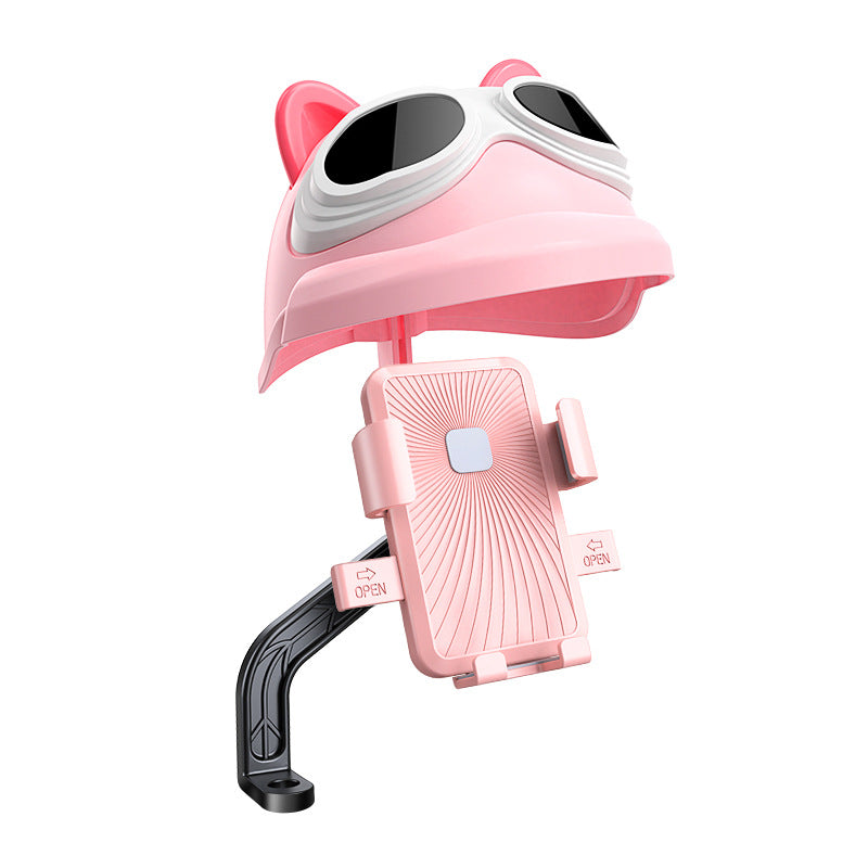 Electric vehicle phone holder