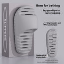 نعال حمام نسائية سريعة الجفاف ومقاومة للتآكل