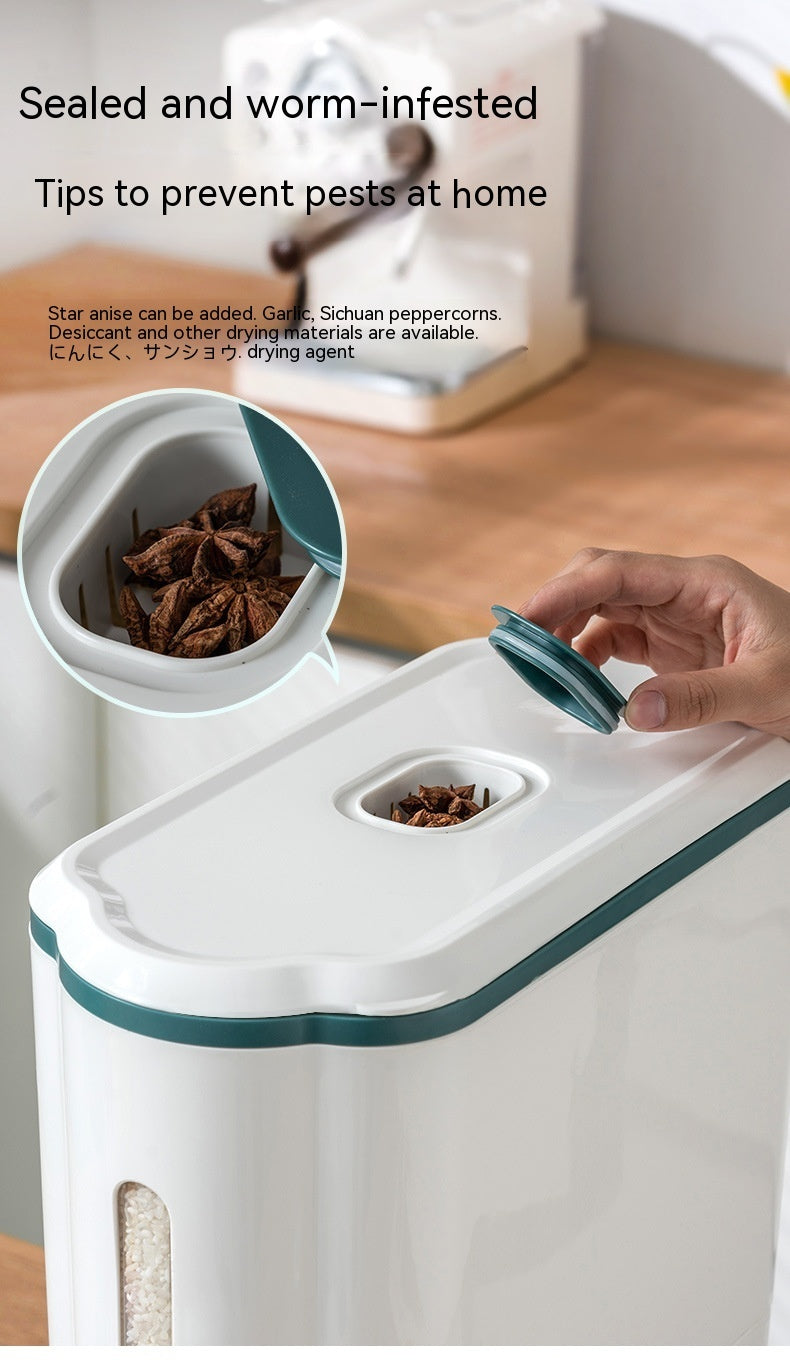 Quilted Household Rice Bucket Moisture-proof Insect-proof Sealed Tank