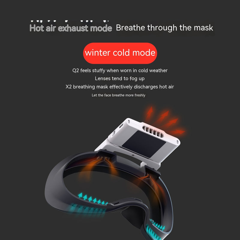 Air Circulation Cooling VR Magnetic Suction Relief Atomization Fan