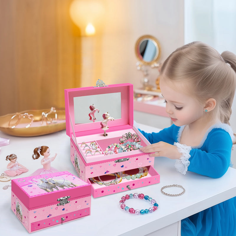 Cute Pony Unicorn Music Box