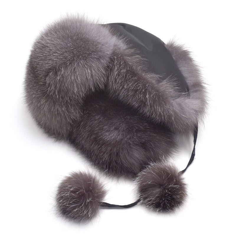 fox fur hat
