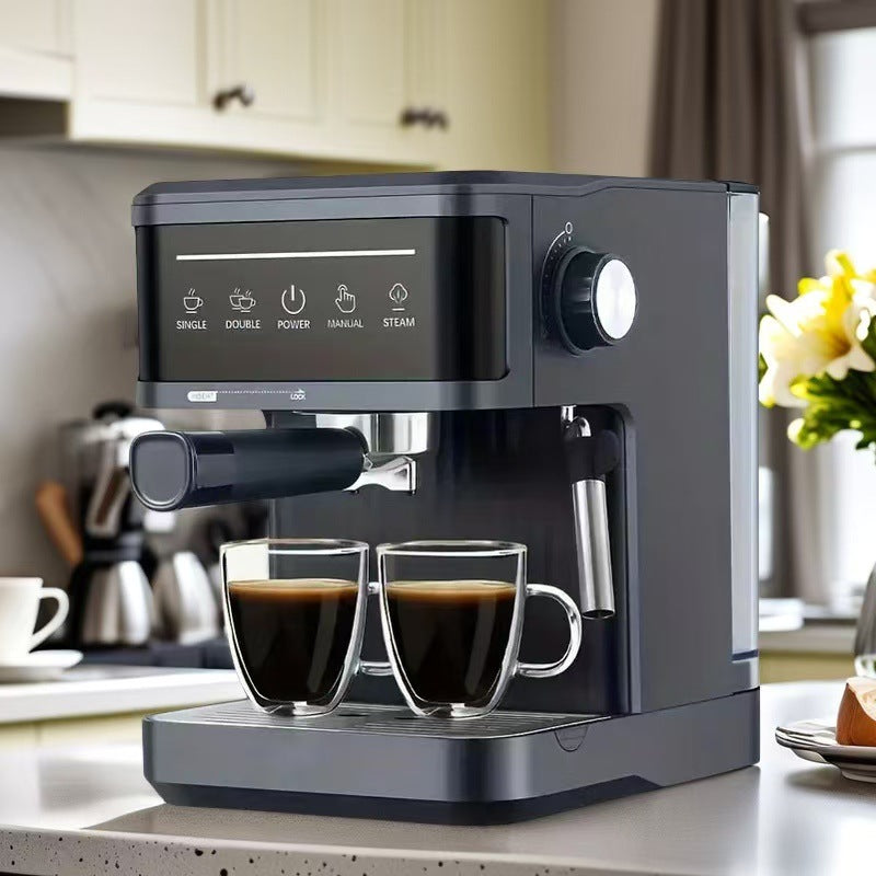 Italian household small semi-automatic coffee machine