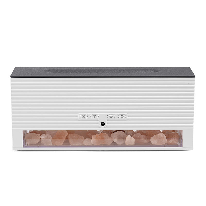 Simulation Flame Rock Aromatherapy Humidifier
