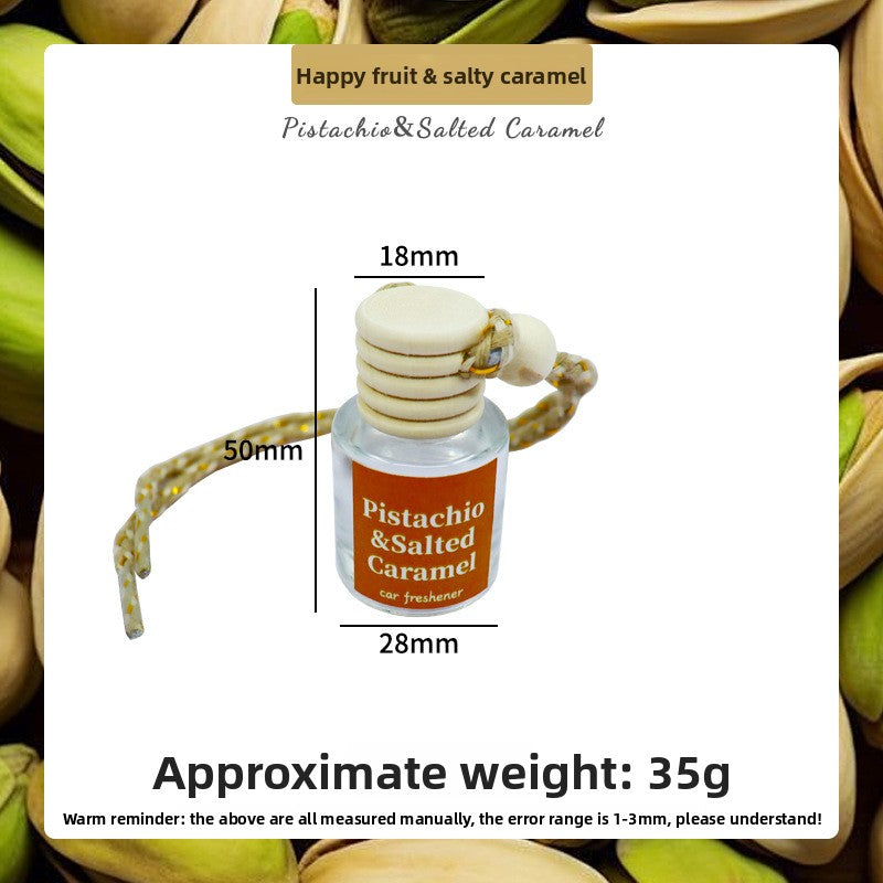 Car Aromatherapy Glass Bottle Perfume Hanging Air Freshener