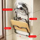 Household storage cutting board holder