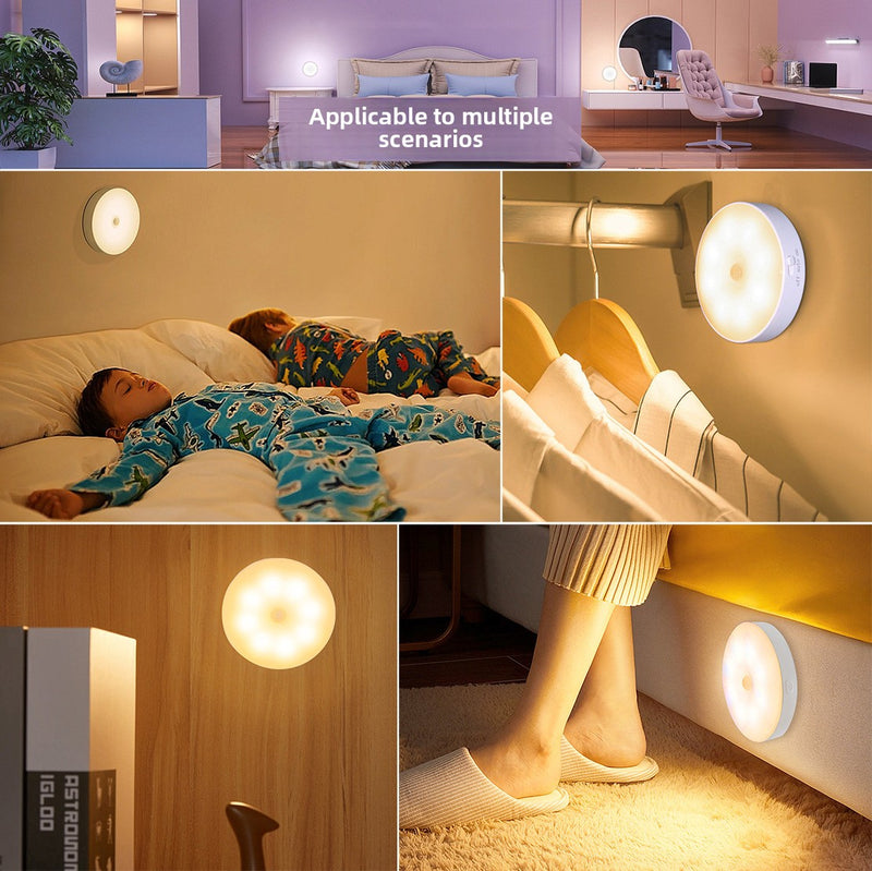 Magnetic night light