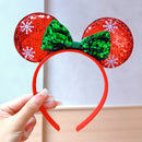 Christmas antler hairpin