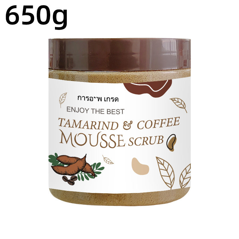 Coffee and sea salt body scrub