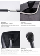 Outdoor Folding Chair Heighten Moon Chair Portable Camping Fishing Chair Leisure Beach Chair Back Chair - TrendTrove